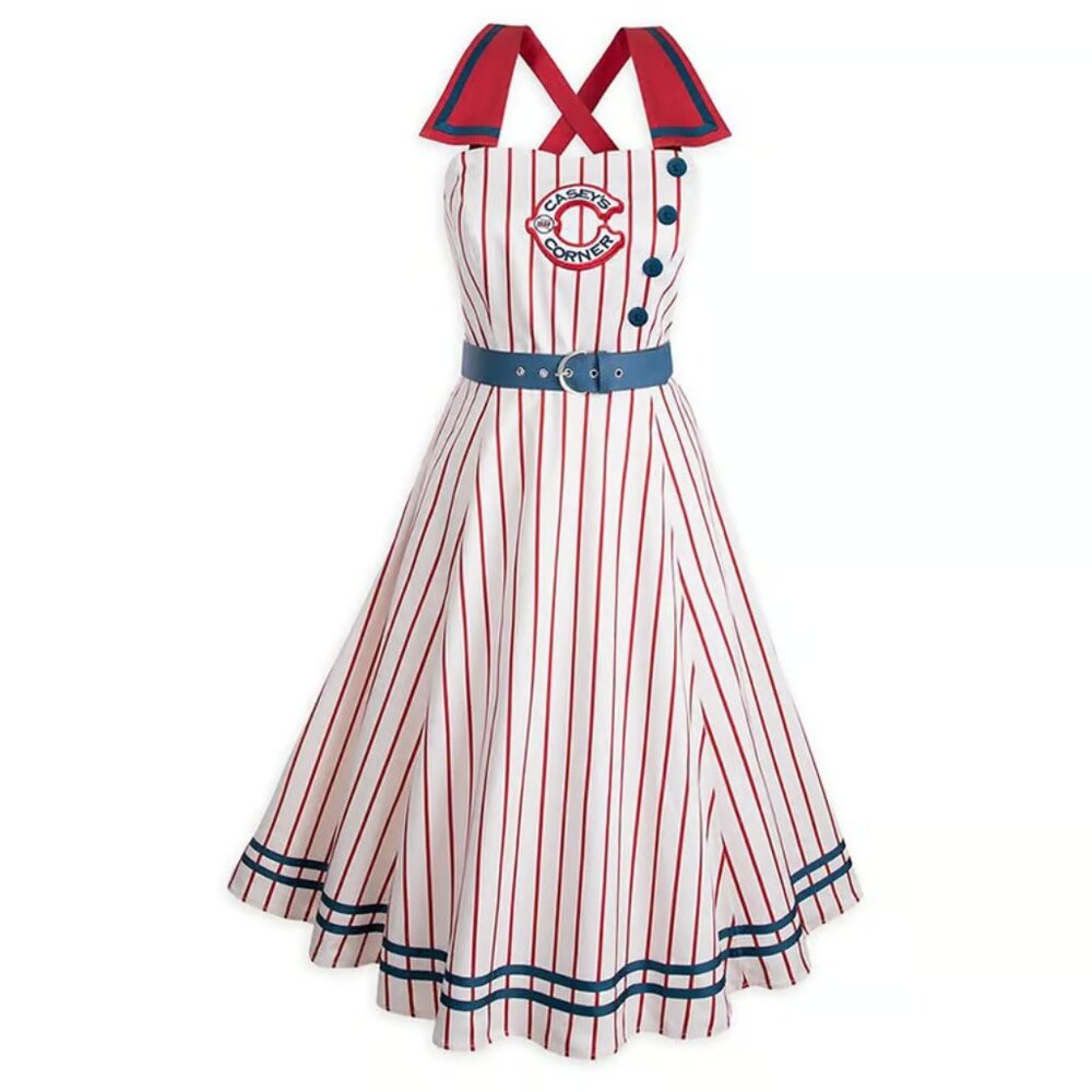 Disney Dress Shop Parks Casey’s Corner Dress with Belt